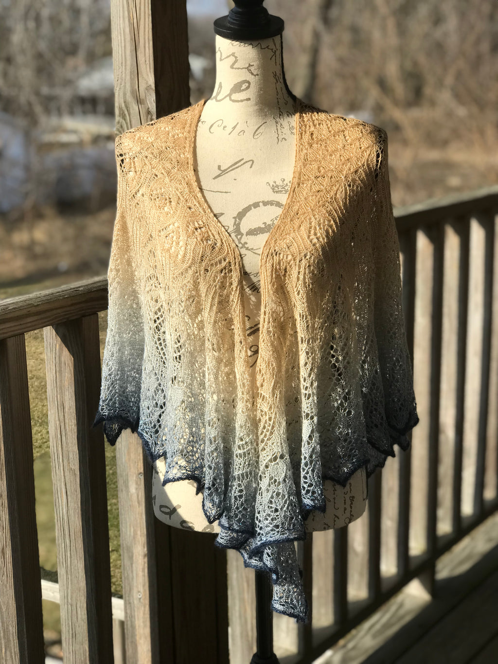 Beach Daydreams Shawl Knitting Pattern