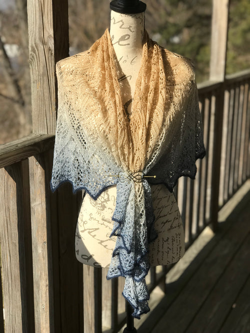 Beach Daydreams Shawl Knitting Pattern