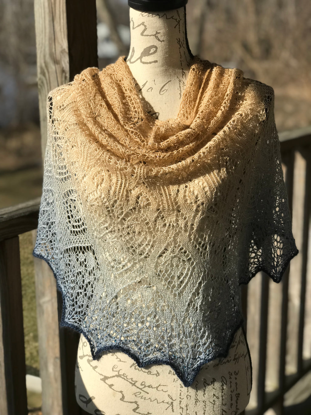 Beach Daydreams Shawl Knitting Pattern