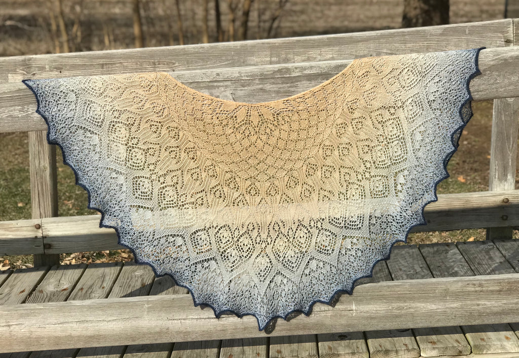 Beach Daydreams Shawl Knitting Pattern
